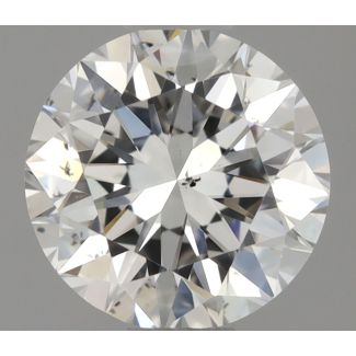 0.6 Carat Round I SI1 VG EX GIA Natural Diamond