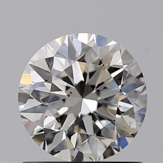 0.80 Carat Round I VS2 VG GIA Natural Diamond