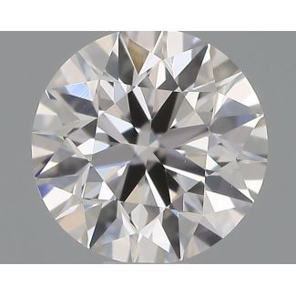 0.5 Carat Round G VVS2 EX VG GIA Natural Diamond