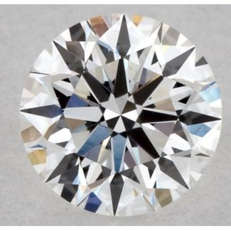 0.33 Carat Round F VS1 EX GIA Natural Diamond