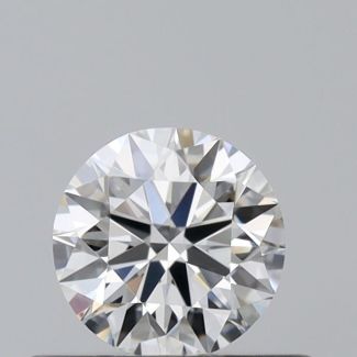 0.34 Carat Round E VVS1 EX GIA Natural Diamond