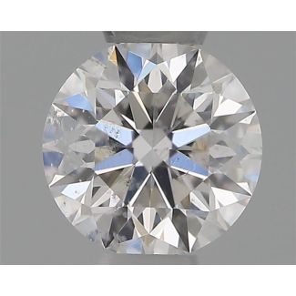 0.31 Carat Round E SI2 EX GIA Natural Diamond