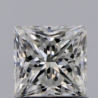 0.81 Carat Princess H VS2 - EX VG GIA Natural Diamond