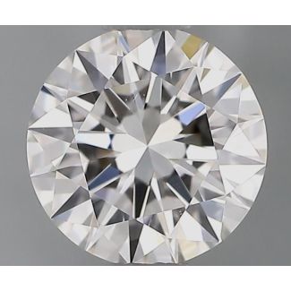 0.60 Carat Round H VS2 EX GIA Natural Diamond