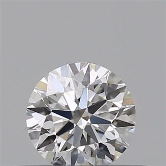 0.31 Carat Round F VVS2 EX IGI Natural Diamond