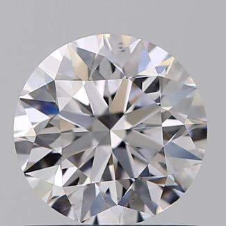 0.80 Carat Round D VS2 EX GIA Natural Diamond