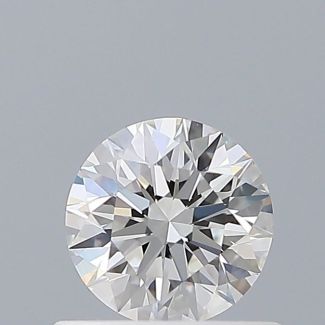 0.5 Carat Round E VS1 EX GIA Natural Diamond