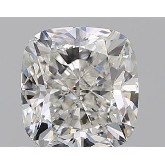 0.9 Carat Cushion Brilliant H VVS2 - EX VG GIA Natural Diamond