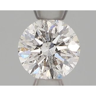 0.33 Carat Round E SI2 VG EX GIA Natural Diamond