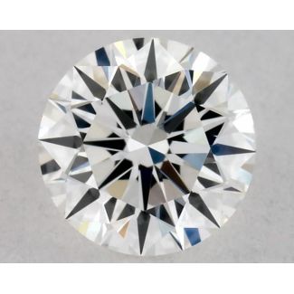 0.34 Carat Round F VS1 EX GIA Natural Diamond