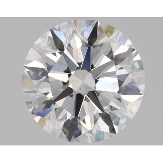 1.0 Carat Round E VS1 EX GIA Natural Diamond