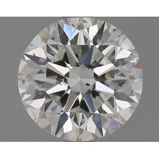 1.61 Carat Round F SI1 EX GIA Natural Diamond