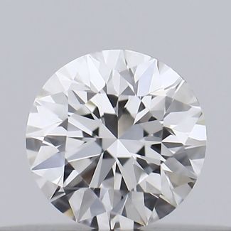 0.18 Carat Round F VS1 EX GIA Natural Diamond