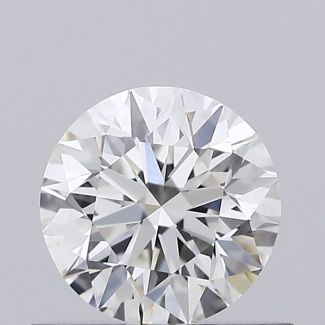 0.6 Carat Round G VVS1 EX GIA Natural Diamond