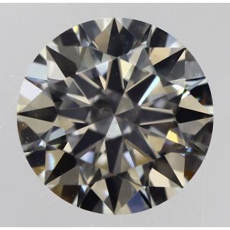 0.31 Carat Round I VS1 EX GIA Natural Diamond