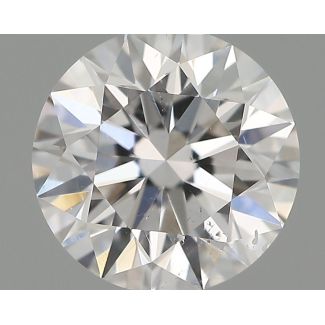 0.57 Carat Round D SI1 VG GIA Natural Diamond