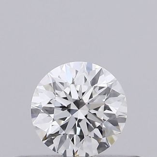 0.27 Carat Round F VVS1 EX GIA Natural Diamond