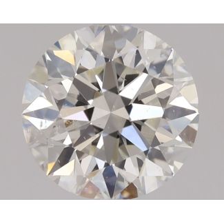 0.8 Carat Round H SI2 EX VG GIA Natural Diamond