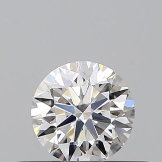 0.34 Carat Round G VS2 EX VG GIA Natural Diamond