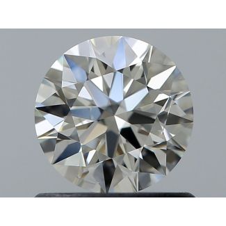 0.65 Carat Round I SI2 EX GIA Natural Diamond