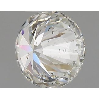 0.3 Carat Round H SI2 EX GIA Natural Diamond