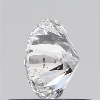 0.51 Carat Round D I1 VG EX GIA Natural Diamond