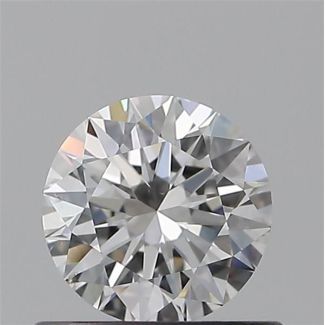 0.50 Carat Round E SI1 EX GIA Natural Diamond