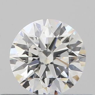 0.4 Carat Round D SI1 EX VG GIA Natural Diamond