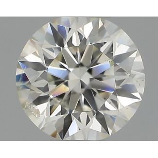 0.30 Carat Round H SI2 EX IGI Natural Diamond