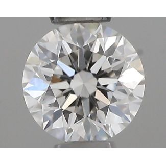 0.3 Carat Round F VVS1 VG EX IGI Natural Diamond