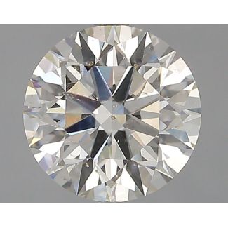 1.73 Carat Round I SI2 EX GIA Natural Diamond