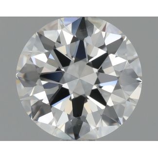 0.8 Carat Round G VVS2 EX GIA Natural Diamond