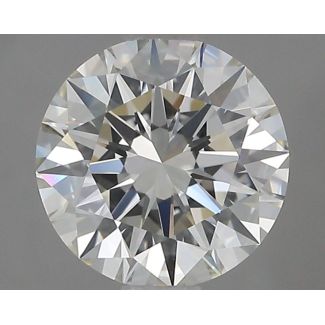 1.5 Carat Round H VVS2 EX IGI Natural Diamond