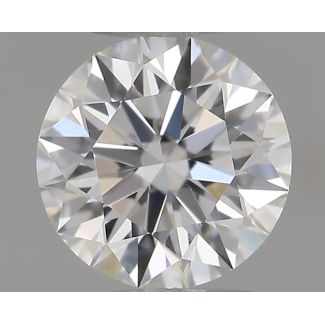 0.36 Carat Round G VVS2 EX GIA Natural Diamond