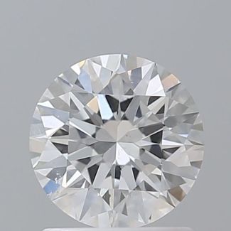 1.00 Carat Round D SI1 EX GIA Natural Diamond