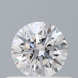 0.4 Carat Round D VS1 EX VG GIA Natural Diamond