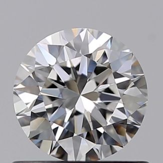 0.60 Carat Round E VS1 EX GIA Natural Diamond