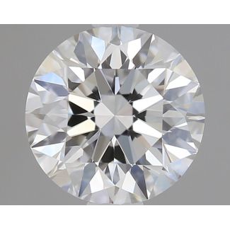 1.0 Carat Round E VVS1 EX GIA Natural Diamond