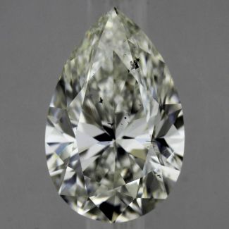 1.02 Carat Pear H SI1 - G GIA Natural Diamond