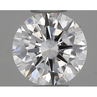 0.37 Carat Round E IF EX GIA Natural Diamond