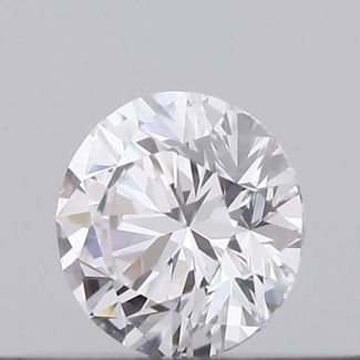 0.18 Carat Round D VS1 EX VG GIA Natural Diamond