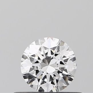 0.32 Carat Round D VS2 EX GIA Natural Diamond