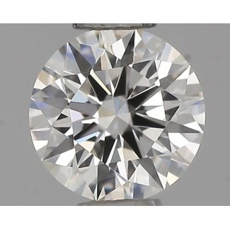 0.31 Carat Round G VVS1 EX IGI Natural Diamond