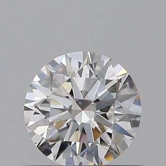 0.5 Carat Round F SI1 EX VG GIA Natural Diamond