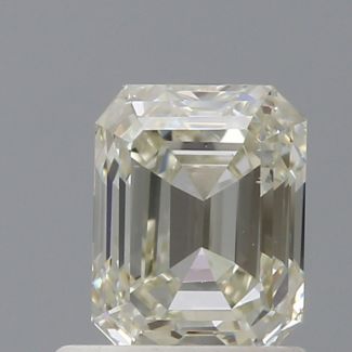 1.00 Carat Emerald J SI1 - GD IGI Natural Diamond