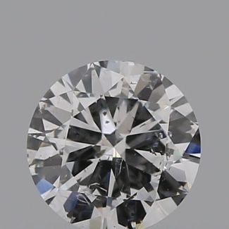 0.30 Carat Round D I1 GD VG GIA Natural Diamond