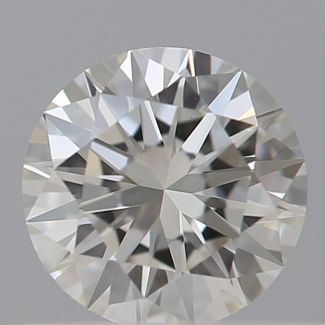 0.30 Carat Round I VVS2 EX GIA Natural Diamond