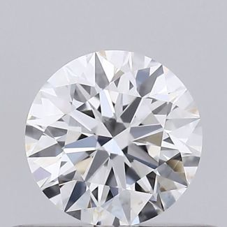 0.36 Carat Round E SI1 EX GIA Natural Diamond