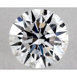 0.5 Carat Round D VVS1 EX GIA Natural Diamond