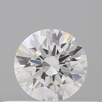 0.34 Carat Round D VVS1 EX GIA Natural Diamond